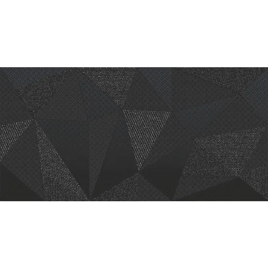 Obrazek Dekor Alesia czarny rekt. 30/60