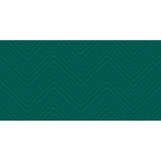 Obrazek Green Chevron Mat 30/60 Rekt.