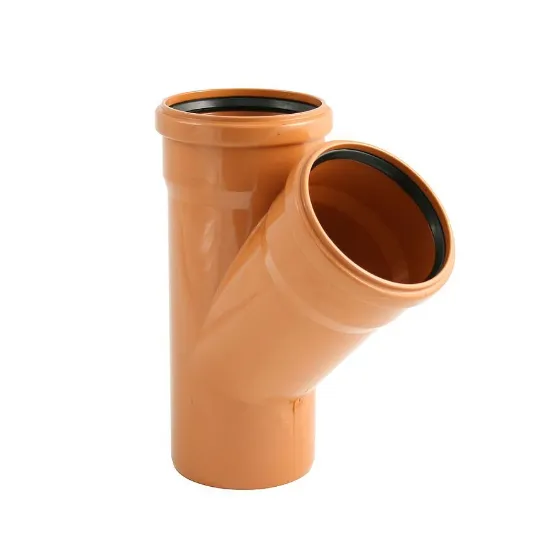 Obrazek Trójnik KGEA 160/160/45° pomarańczowy