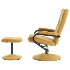 Obrazek Fotel Dallas żółty