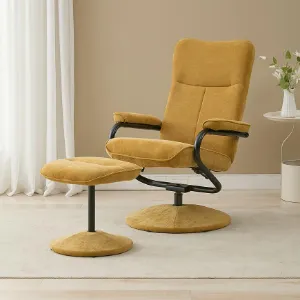 Obrazek Fotel Dallas żółty