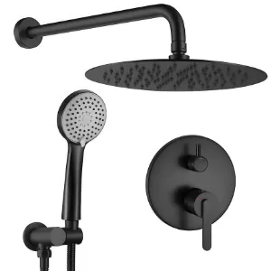 Obrazek Zestaw natryskowy podtynkowy Rea Ontario Nikiel szczotkowany + BOX