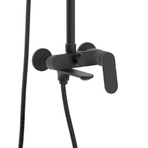 Obrazek Zestaw prysznicowy Rea Marco czarny