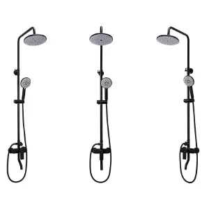 Obrazek Zestaw prysznicowy Rea Verso czarny