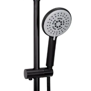 Obrazek Zestaw prysznicowy Rea Verso czarny