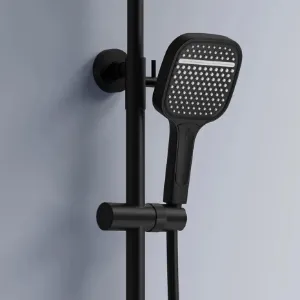 Obrazek Zestaw prysznicowy Rea Bari czarny