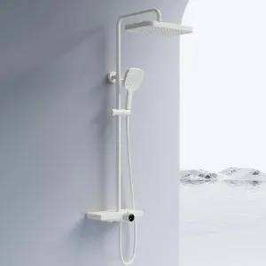 Obrazek Zestaw prysznicowy Rea Bari biały