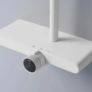 Obrazek Zestaw prysznicowy Rea Bari biały