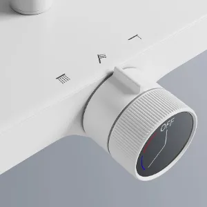 Obrazek Zestaw prysznicowy Rea Bari biały