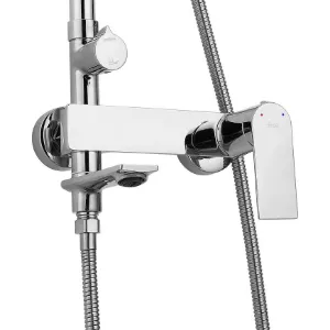 Obrazek Zestaw prysznicowy Rea Storm chrom