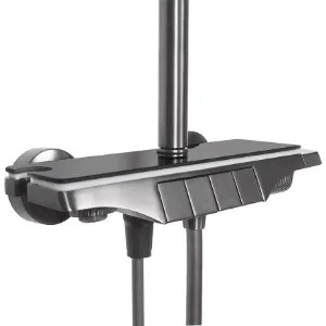 Obrazek Zestaw prysznicowy Rea Savio z wyświetlaczem LED tytan