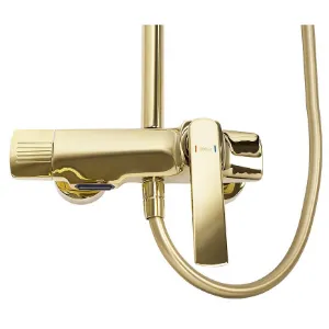 Obrazek Zestaw prysznicowy Rea Rebel złoty