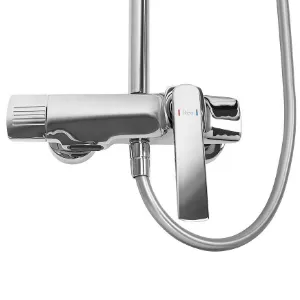 Obrazek Zestaw prysznicowy Rea Rebel chrom