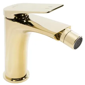 Obrazek Bateria bidetowa Rea AVALON złota