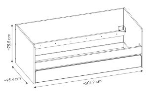 Obrazek Łóżko Flexi FLXZ01