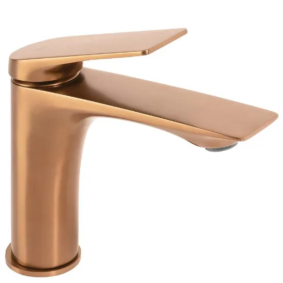 Obrazek Bateria umywalkowa Rea Avalon miedź szczotkowana