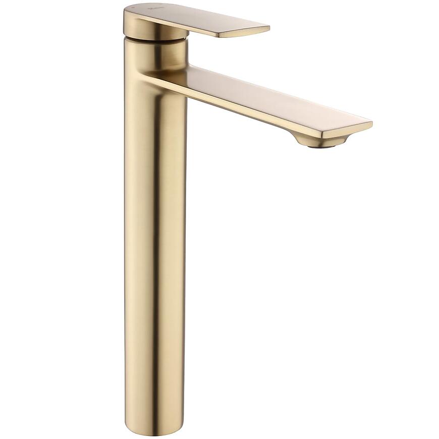 Bateria umywalkowa wysoka REA STORM złota szczotkowana