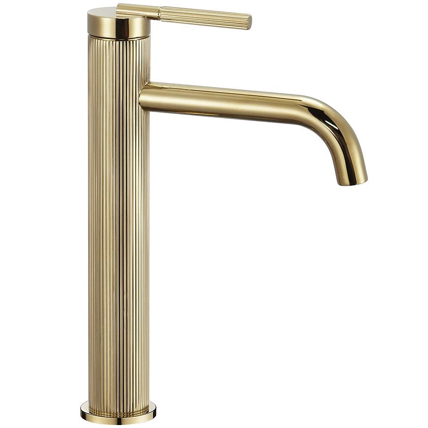 Bateria umywalkowa wysoka REA Argon złota