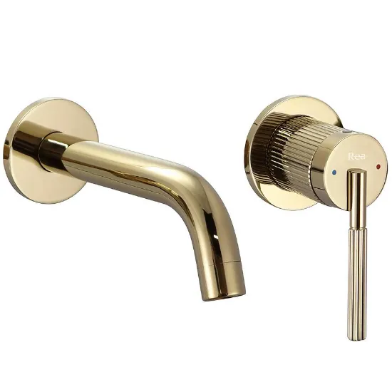 Obrazek Bateria podtynkowa Rea Argon złota + BOX