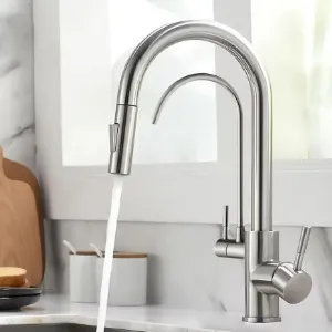 Obrazek Bateria kuchenna Rea Eco Fresh nikiel szczotkowany