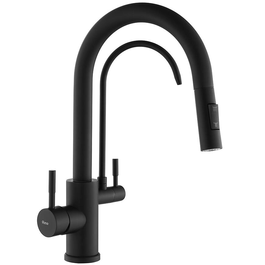 Bateria kuchenna Rea Eco Fresh czarna