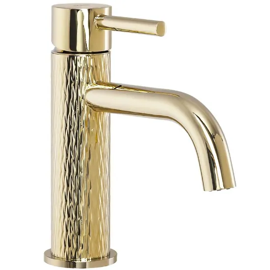 Obrazek Bateria umywalkowa REA LUNGO ART złota