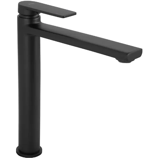 Obrazek Bateria umywalkowa wysoka Rea Verso czarna