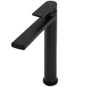 Obrazek Bateria umywalkowa wysoka Rea Verso czarna