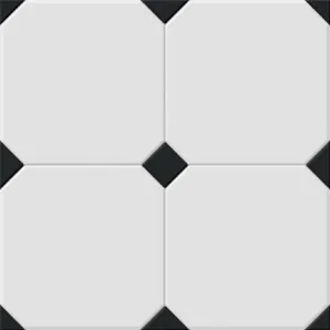 Obrazek Gres Avigion Black-white 58/58