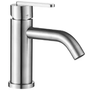 Obrazek Bateria umywalkowa Rea Ontario nikiel szczotkowany