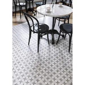 Obrazek Gres Patchwork Clover Gray Pattern 29,8/29,8