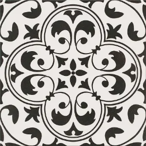 Obrazek Gres Patchwork Naomi Black 29,8/29,8