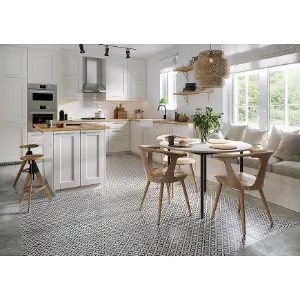 Obrazek Gres Patchwork Vertigo Black 29,8/29,8