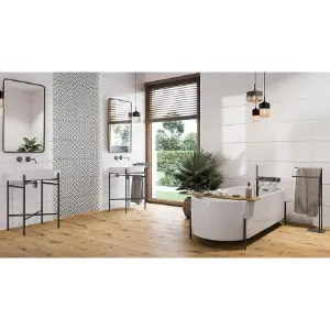 Obrazek Gres Patchwork Vertigo Black 29,8/29,8