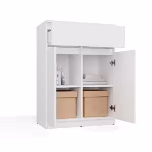 Obrazek Komoda Izydora 2D2S biały