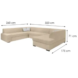 Obrazek Narożnik Minos U Cloud 03 prawy