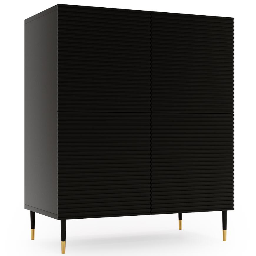 Komoda Imperial I05 4d Czarny