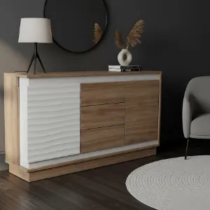 Obrazek Komoda K5 145 Orzech Jasny/Kaszmir