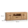 Obrazek Szafka RTV Dora 06 dąb evoke