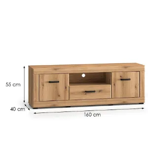 Obrazek Szafka RTV Dora 06 dąb evoke