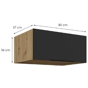 Obrazek Szafka Kuchenna Aria-Bl/Ar Anti Fingerprint 80 Nagu-36 1f