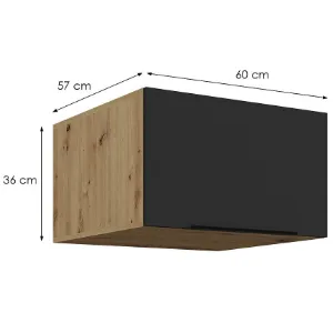Obrazek Szafka Kuchenna Aria-Bl/Ar Anti Fingerprint 60 Nagu-36 1f