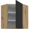 Obrazek Szafka Kuchenna Aria-Bl/Ar Anti Fingerprint 60x60 Gn-72 1f (45°)