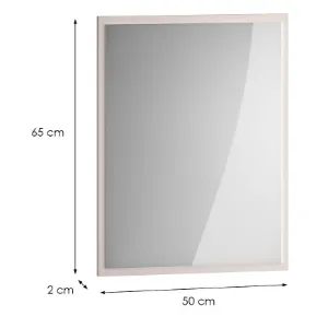 Obrazek Lustro Voco 09 dąb cremona/cashmere