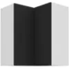 Obrazek Szafka Kuchenna Aria-Bl/Wh Anti Fingerprint 60x60 Gn-72 2f (90°)