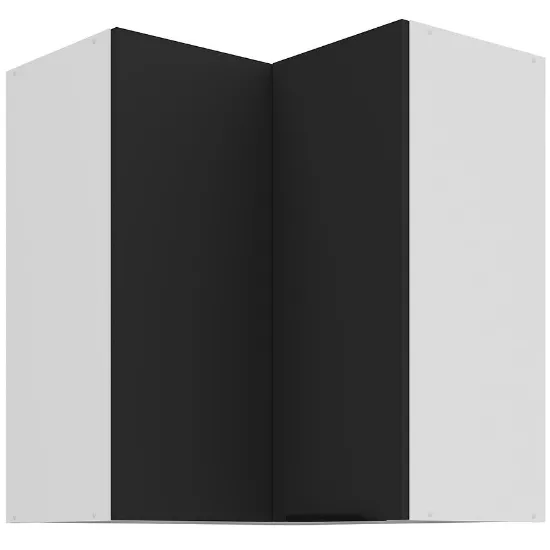 Obrazek Szafka Kuchenna Aria-Bl/Wh Anti Fingerprint 60x60 Gn-72 2f (90°)