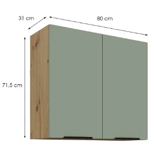 Obrazek Szafka Kuchenna Aria-Sa/Ar Anti Fingerprint 80g-72 2f
