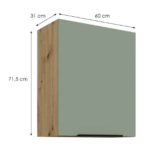 Obrazek Szafka Kuchenna Aria-Sa/Ar Anti Fingerprint 60g-72 1f