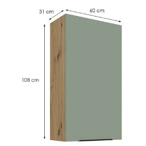 Obrazek Szafka Kuchenna Aria-Sa/Ar Anti Fingerprint 60g-108 1f