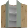 Obrazek Szafka Kuchenna Aria-Sa/Ar Anti Fingerprint 60x60 Gn-72 2f (90°)